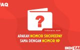 Apakah Nomor ShopeePay Sama Dengan Nomor HP - IndoCara